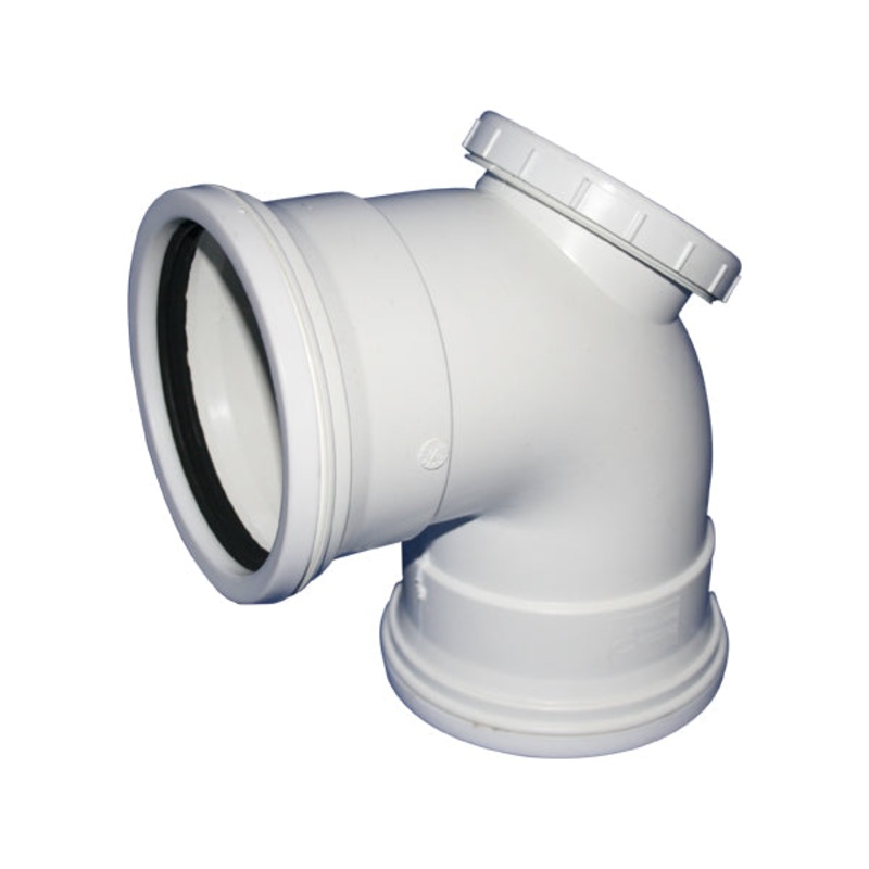 WASTE BEND INSPECT 87.5D SV L 110MM