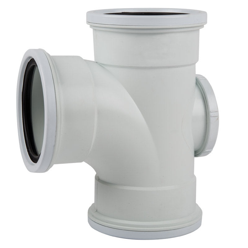 WASTE TEE JUNCTION INSPCT 87.5D SV 110MM
