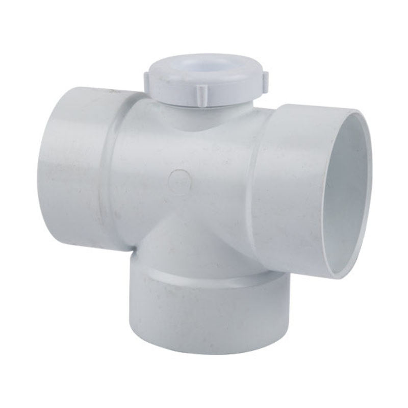 WASTE TEE JUNCTION INSPCT 87.5D SV 50MM
