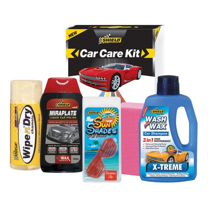 CAR CARE KIT 5 PIECE SHIELD