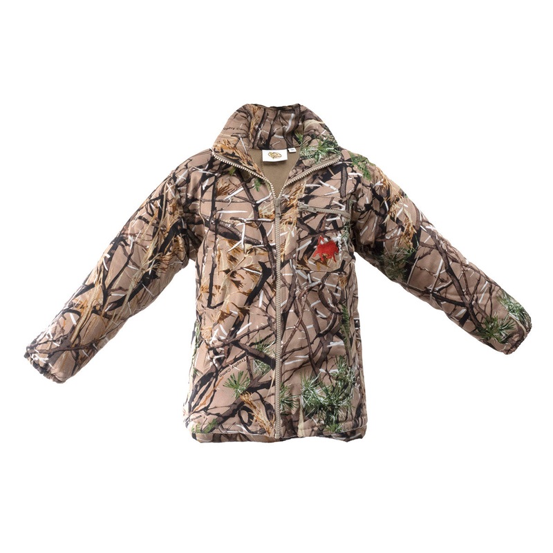 TROPHY KIDS PARKA CAMO|3-4 YRS|5-6 YRS|7-8 YRS|9-10 YRS|11-12 YRS|13-14 YRS