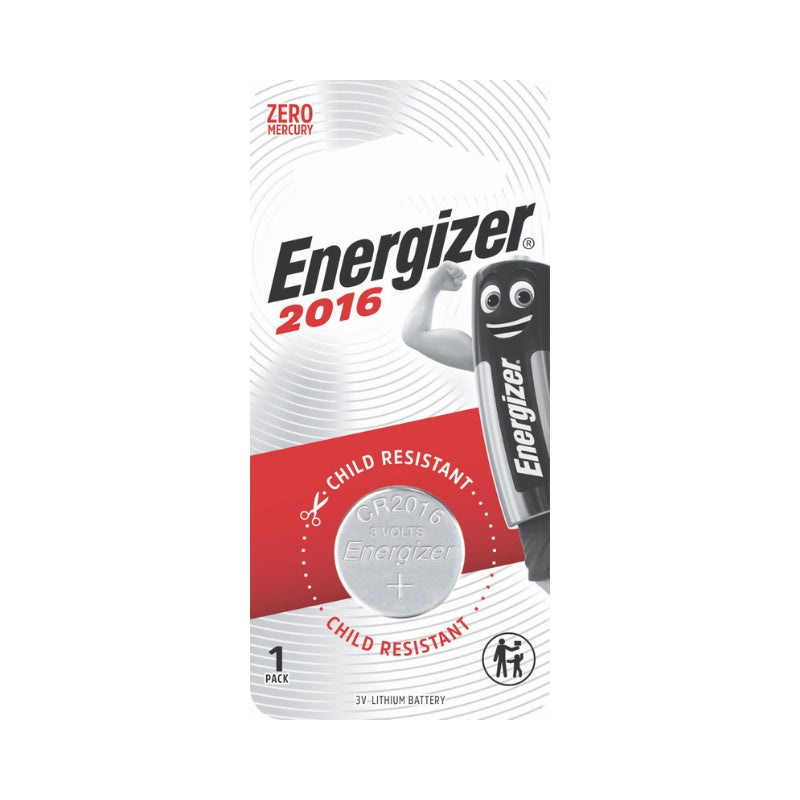 ENERGIZER BATTERY LITHIUM 2016 1PK