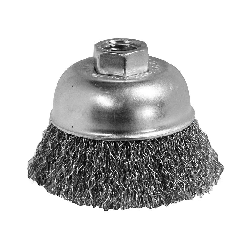 WIRE BRUSH 75MMX10MM CUP TITAN