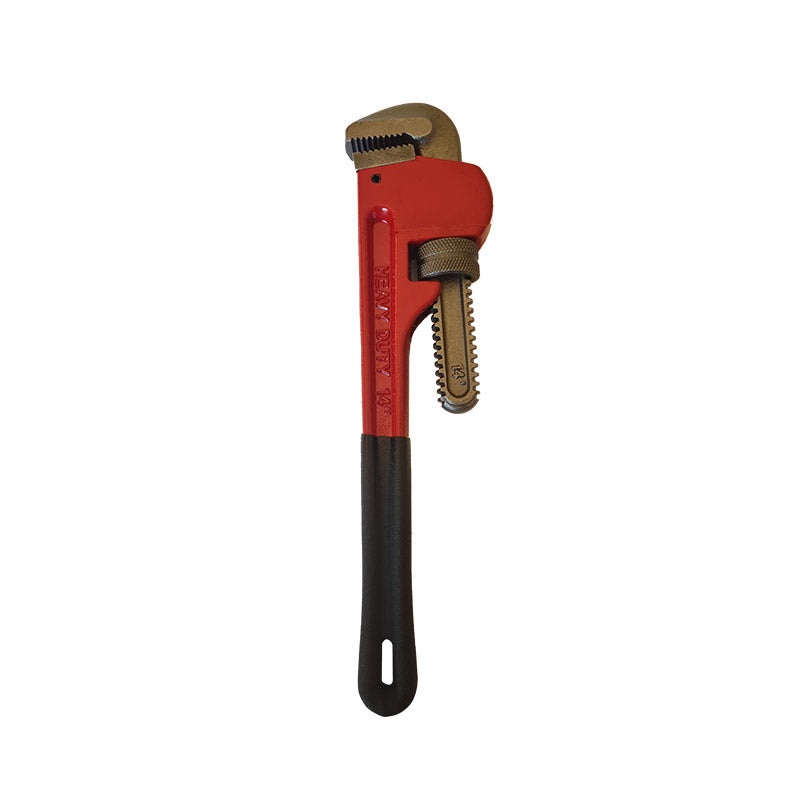 WRENCH PIPE 350MM GR. HANDLE TITAN