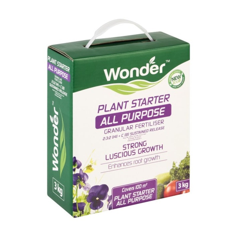 WONDER ALL PURPOSE PLANT STARTER 3KG