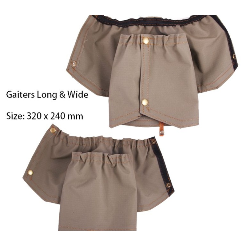 GAITER LONG WIDE CANVAS EXCELSIOR