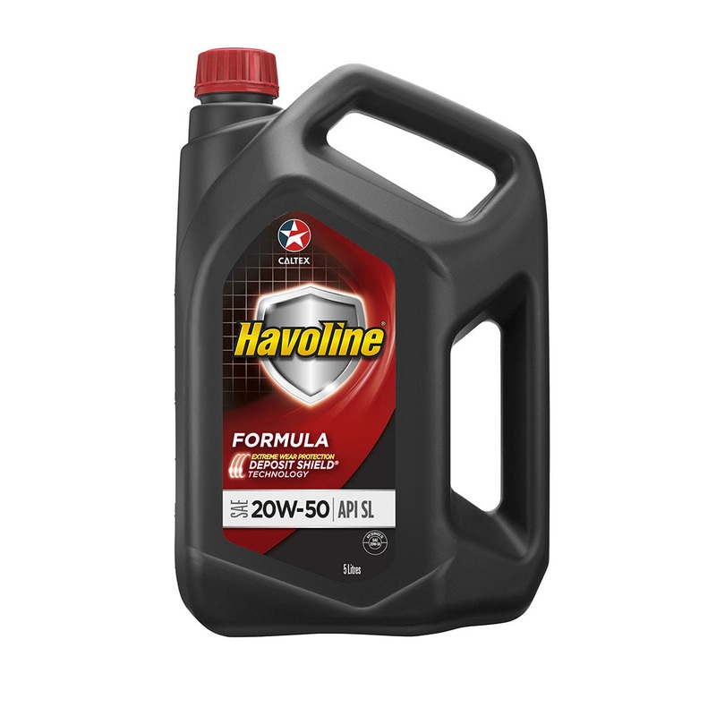 CALTEX OIL HAVOLINE SAE 20W50 SF 5L