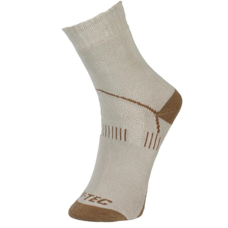 SOCK TREKKING WOMEN STONE/BROWN HI-TEC