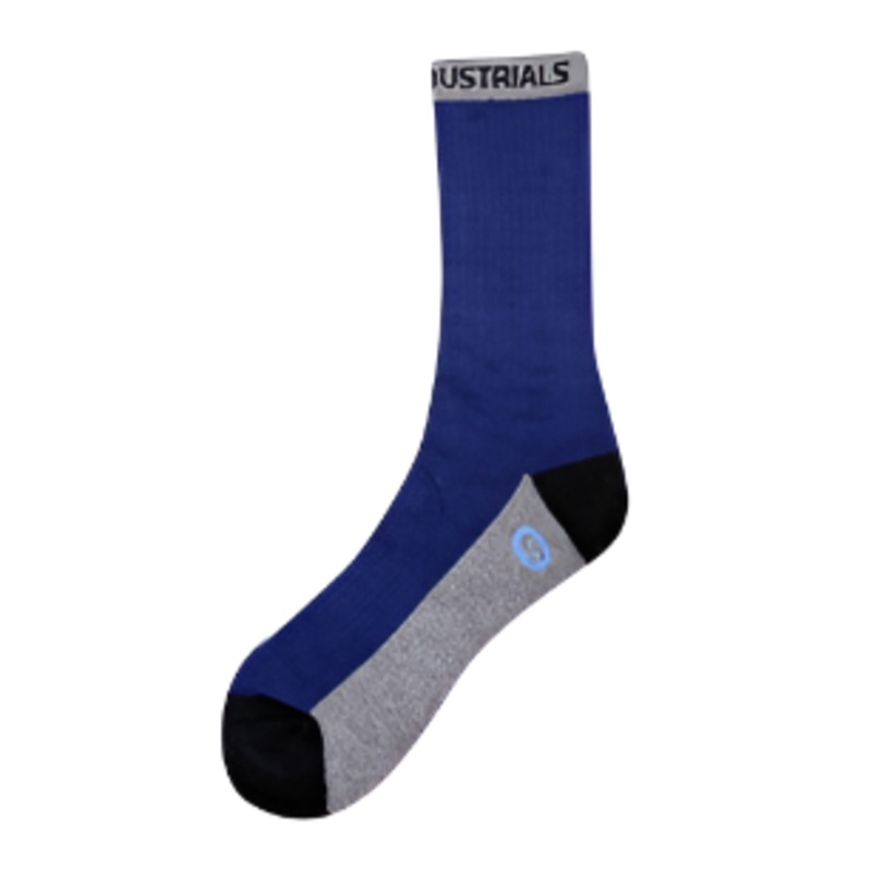 SOCK NAVY BLK GREY 5-9 BATA