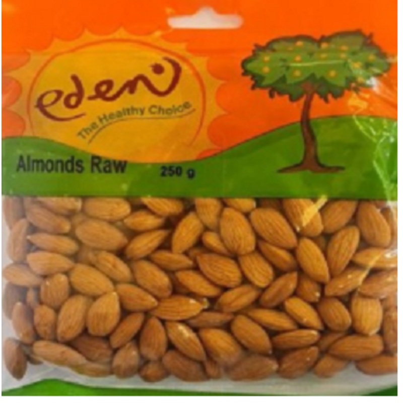 ALMONDS RAW 250G EDEN