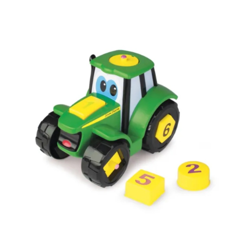 TOY LEARN AND POP JOHNNY TRACTOR JOHN DEERE