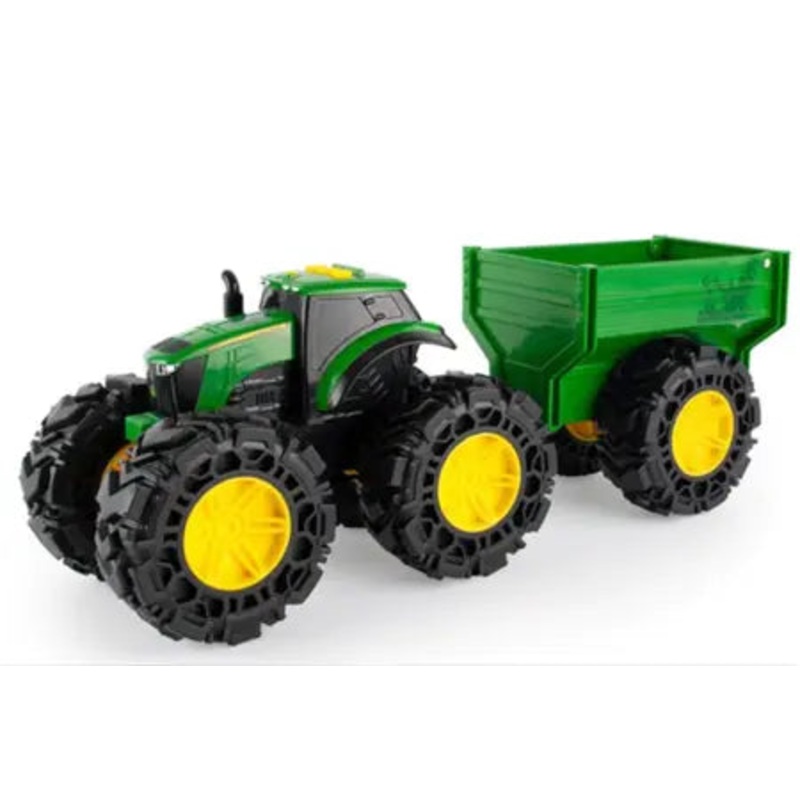 TOY MONSTER TREADS L&SOUND TRACTOR JOHN DEERE