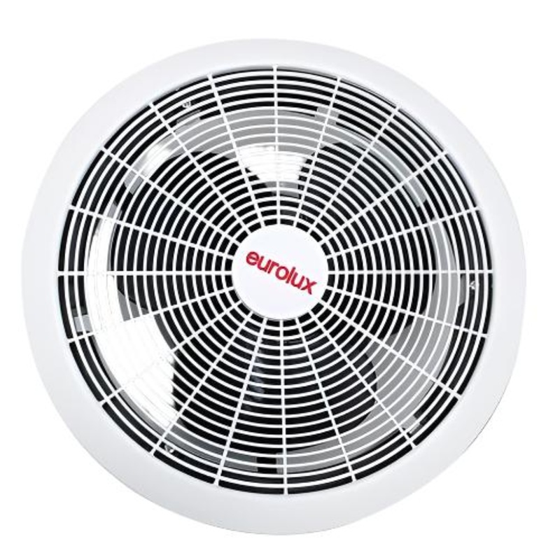 EXTRACTOR FAN ROUND WHITE|300MM|350MM