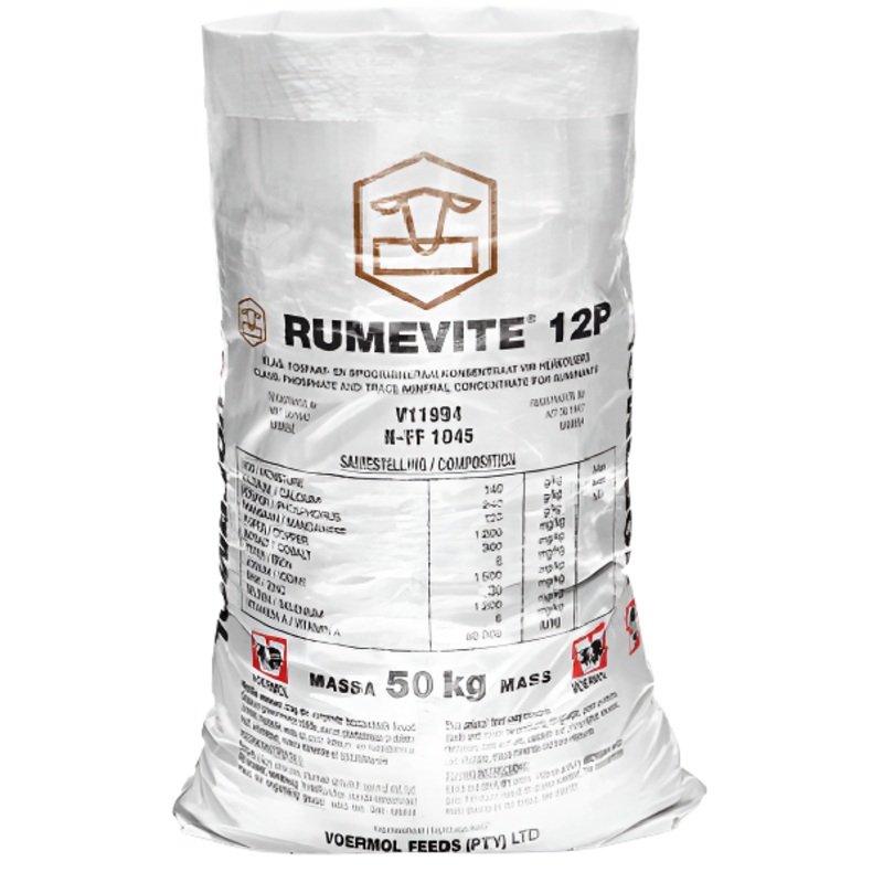 P12 RUMEVITE 50KG VOERMOL