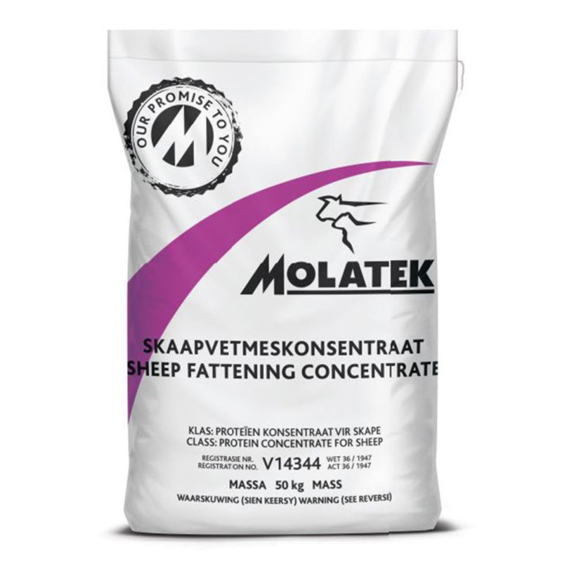 SHEEP FIN RATION/CALF CONC 50KG MOLATEK