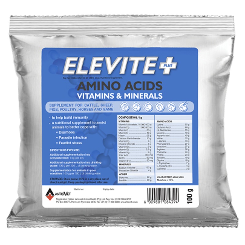 VIT ELEVITE PLUS 100GR ANTROVET