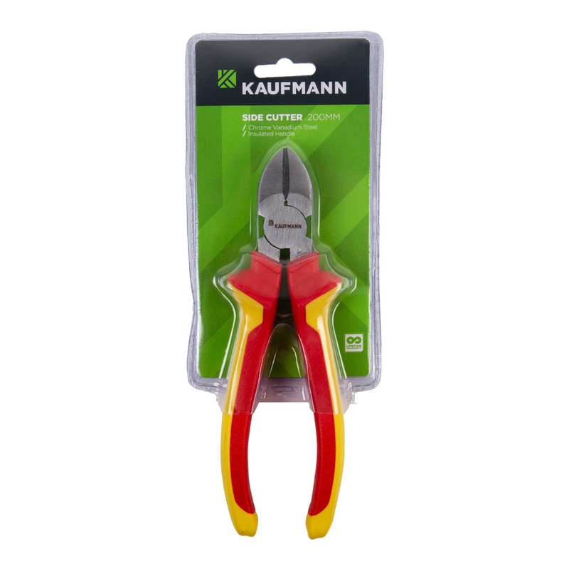 KAUFMANN X VDE SIDE CUTTER PLIERS 200MM H/D