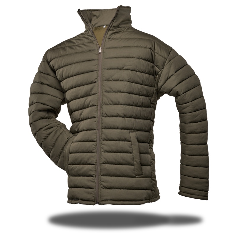RIPSTOP PUFFER JACKET OLIVE RUGGEDWEAR