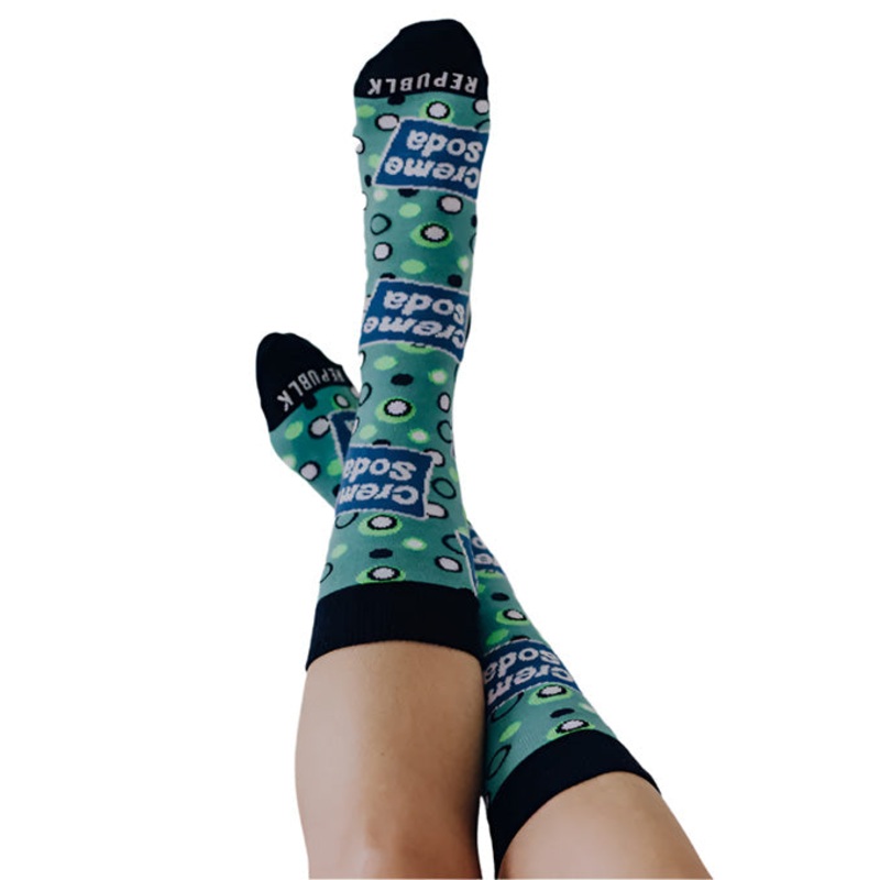 SOCK REPUBLK CREAM SODA