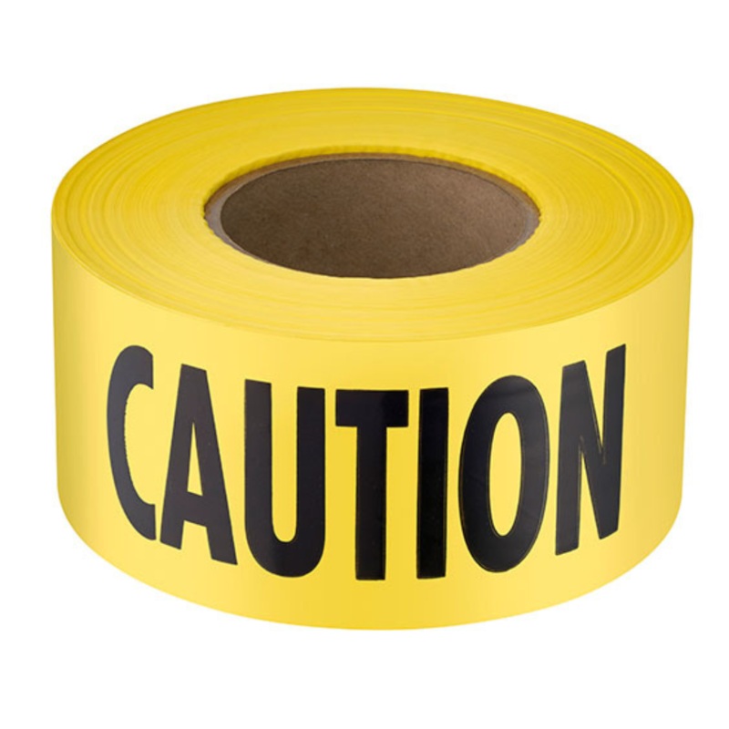 3X1000 Ctn Yellow 2Mil Tape