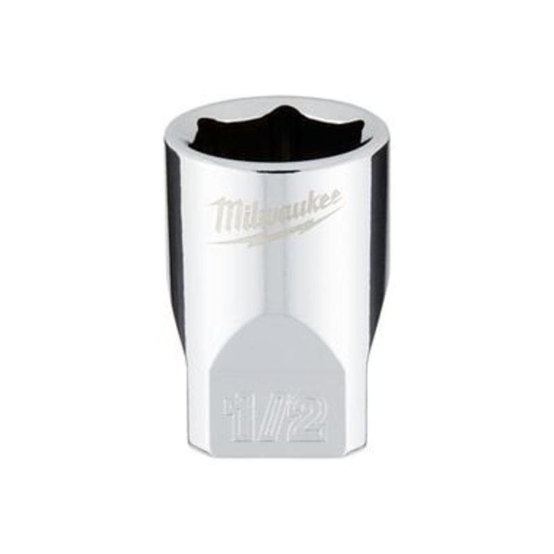1/4 in. Drive 1/2 in. SAE 6-Point Socket