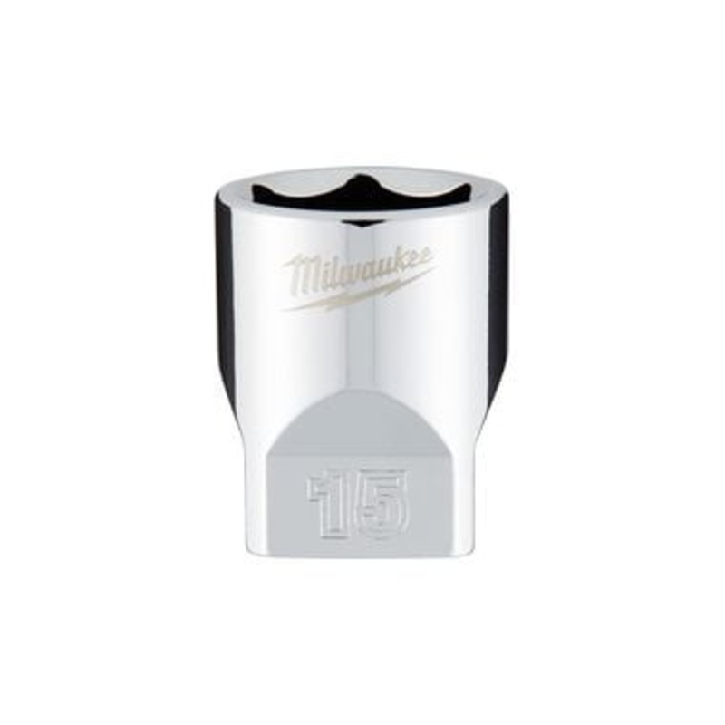 1/4 in. Drive 15mm Metric 6-Point Socket