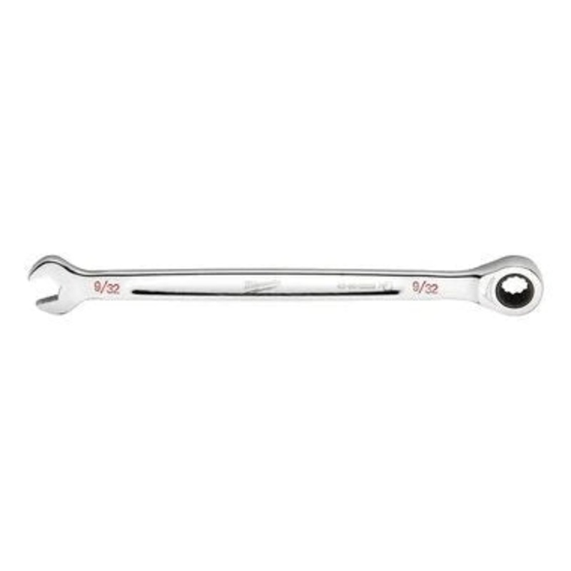 9/32 SAE Ratcheting Combo Wrench
