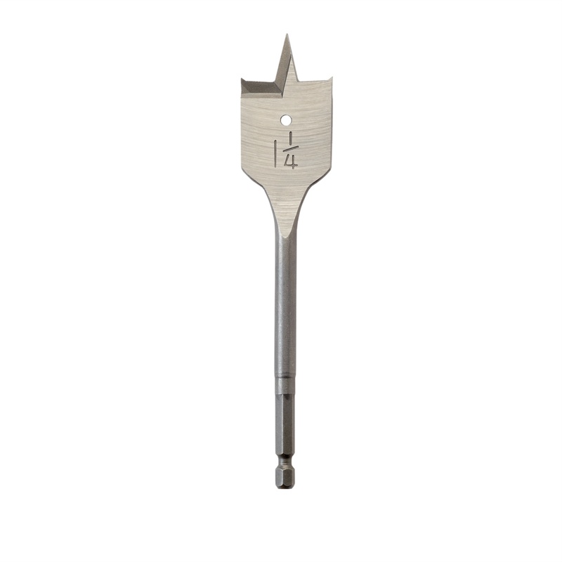 Flat Boring Bit 1-1/4 x 6