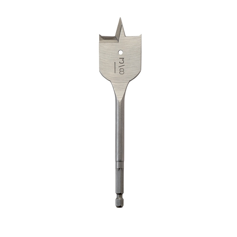 Flat Boring Bit 1-3/8 x 6