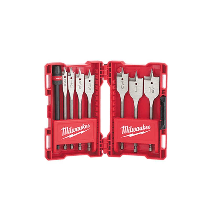 Flat Boring Bit 6 Universal Set – 8PC
