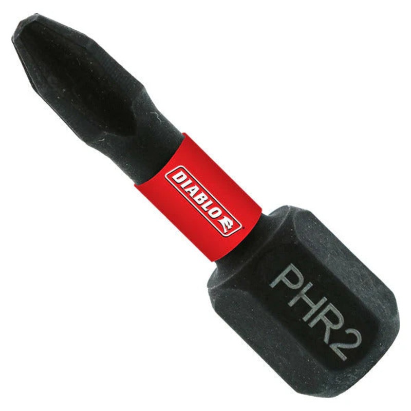 1 #2 Phillips Reduced for Drywall Screws Drive Bit