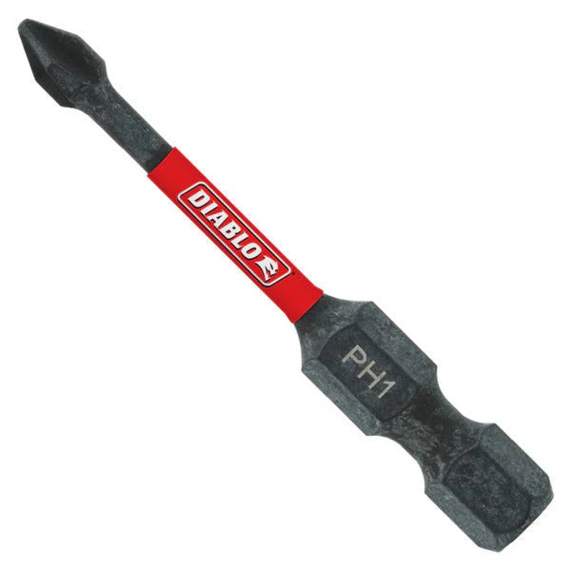 2 #1 Phillips Drive Bit 1PK