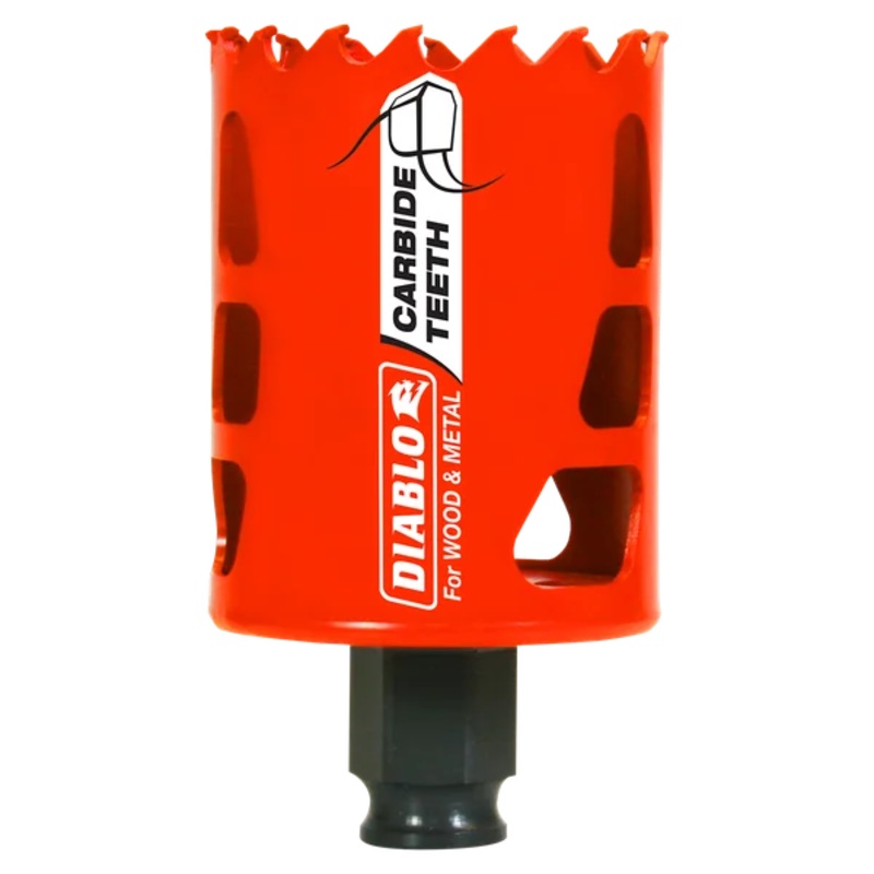 2 Carbide Teeth Hole Saw for Wood and Metal
