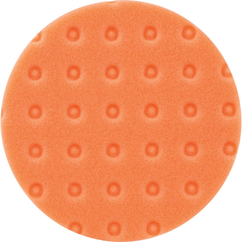 51/2 Hook and Loop Foam Polishing Pad, Orange