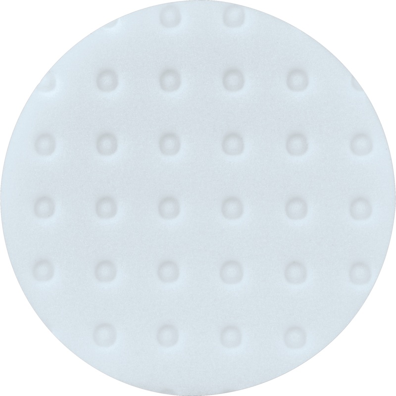51/2 Hook and Loop Foam Polishing Pad, White
