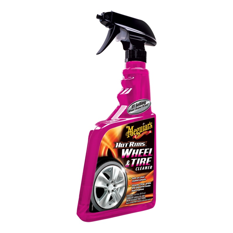 Meguiar’s Hot Rims Wheel & Tire Cleaner 24 oz. Spray