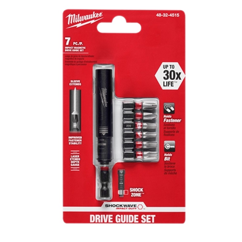 SHOCKWAVE Impact Magnetic Drive Guide Set – 7 PC