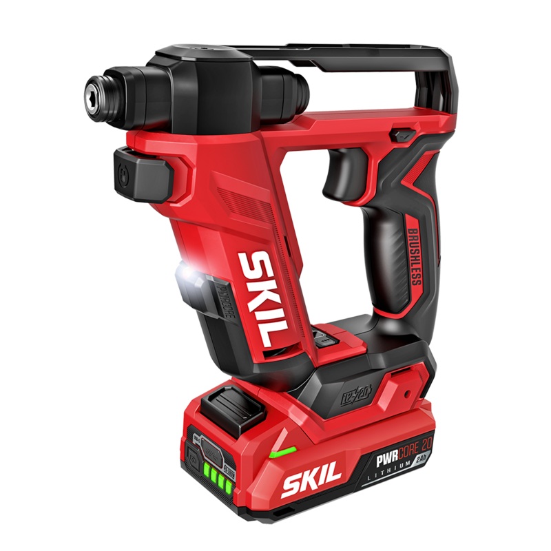 12V/20V Brushless Flip Drill, 20V Kit