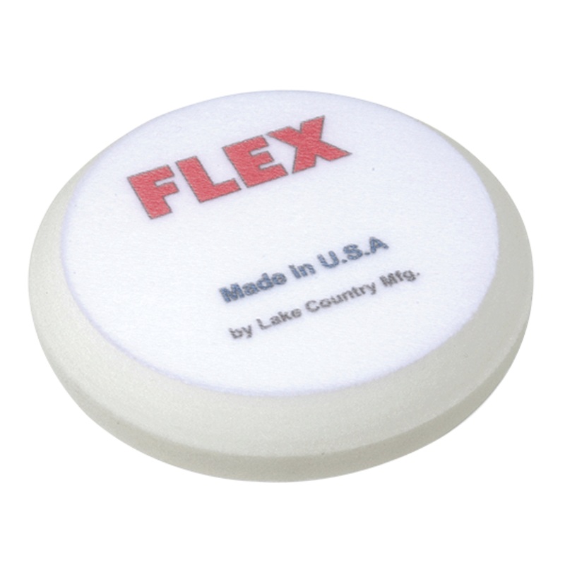6.5 White Foam Pad Medium