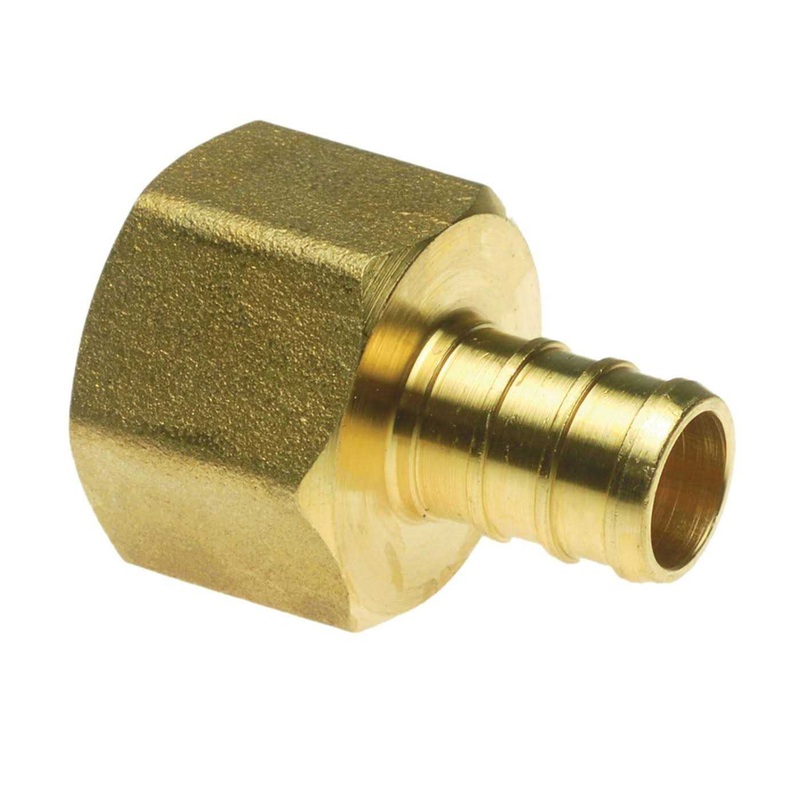 Apollo 1/2 in. Brass PEX-B Barb x 1/2 in. Female Pipe Thread Adapter