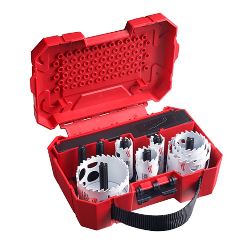 12 PC HOLE DOZER with Carbide Teeth Plumber’s Hole Saw Kit