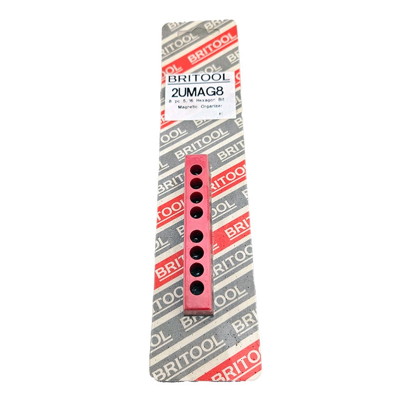 Britool Tools 8pc Magnetic 5/16 Bit Organiser