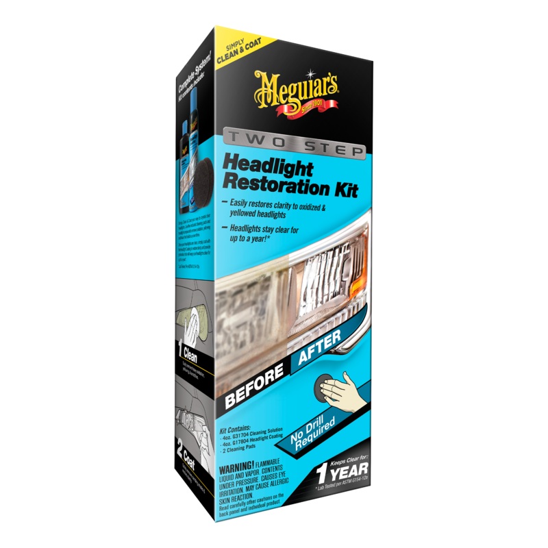 Meguiar’s Two Step Headlight Restoration Kit