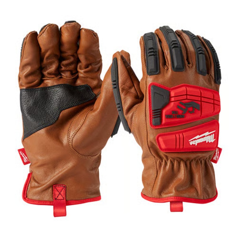 X-Large Level 3 Cut Resistant Goatskin Leather Impact Gloves