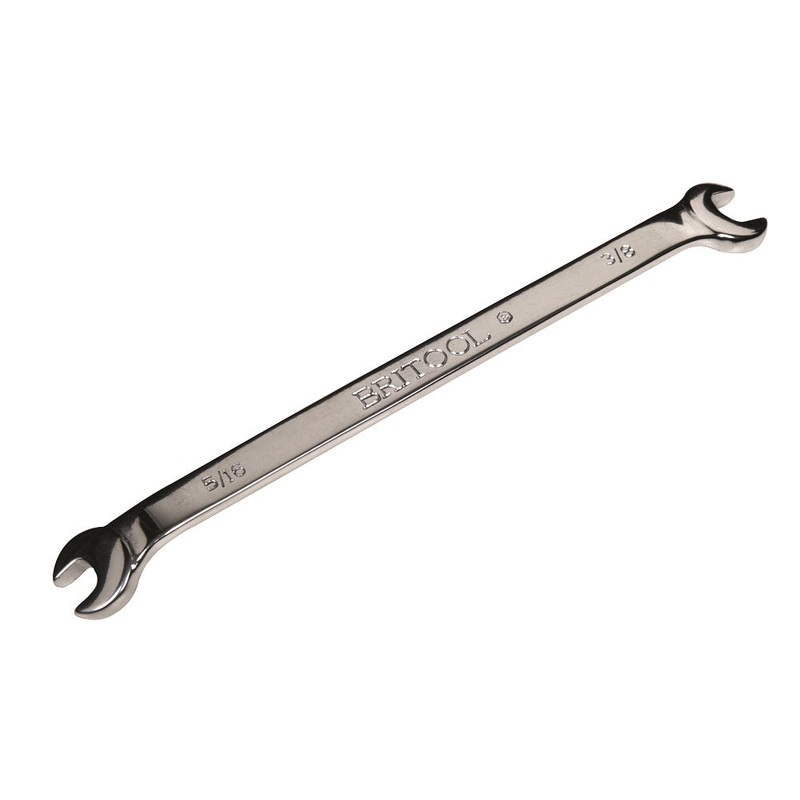 1/4 X 5/16 AF Open Jaw Brake Spanner Britool England BO2531