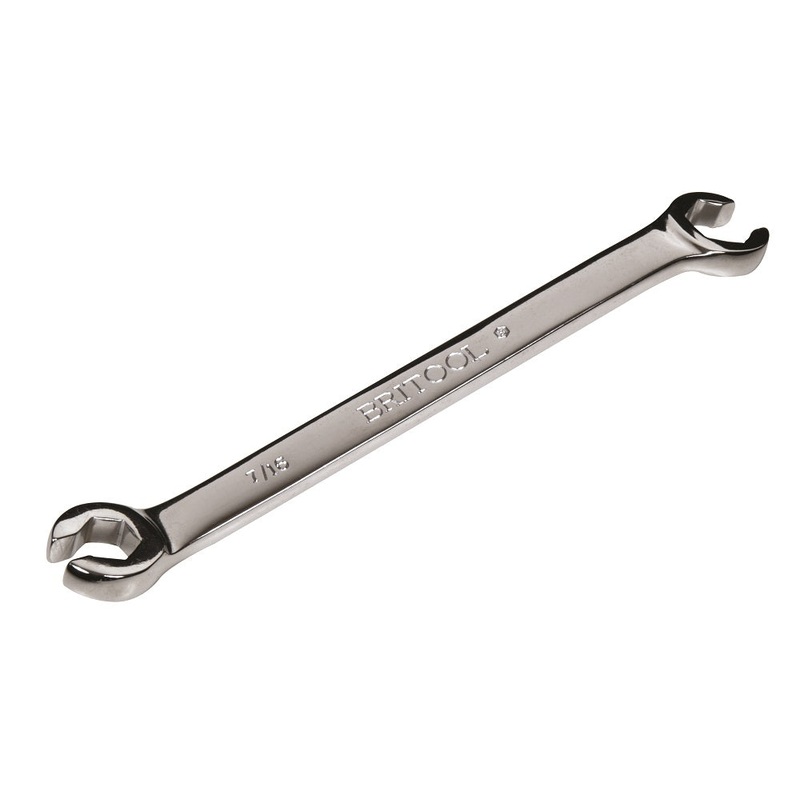 7/16 X 9/16 AF Hexagon Flare Nut Brake Spanner Britool Hallmark Bhf4356