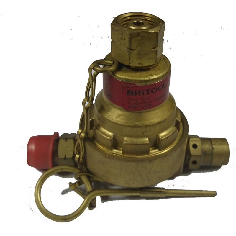 **Clearance** Britool Flashback Arrestor For Acetylene. Resettable Type