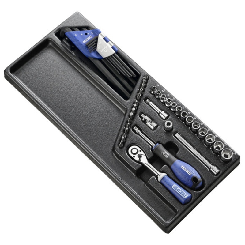 Facom Expert 1/4 Socket And Accessory Module – 45 Pieces | E194680