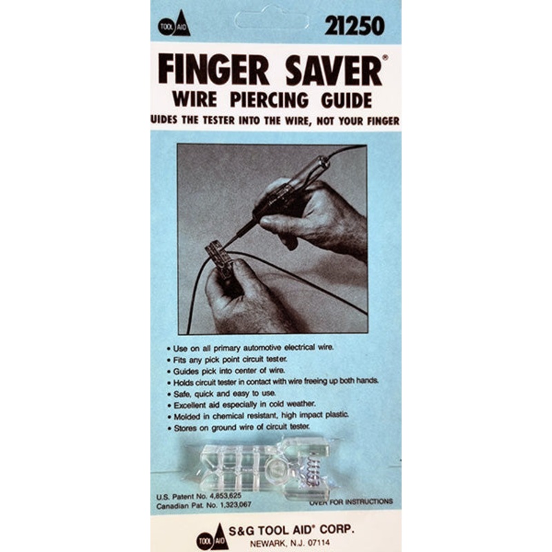 Finger Saver Wire Piercing Guide Made In Usa **