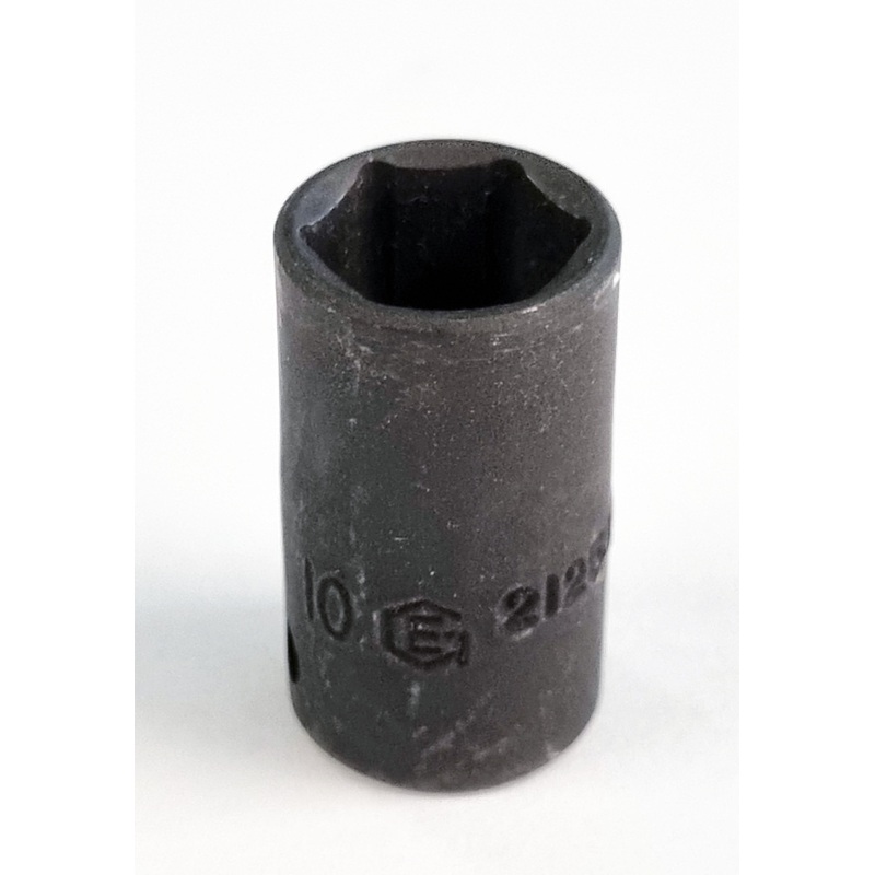 1/4Sd 10mm Hexagon Impact Socket Standard Depth From Genius Tools – 212510